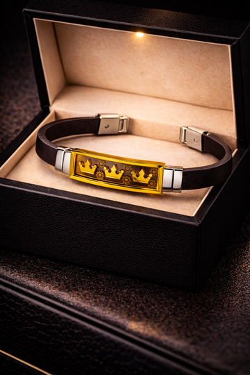 Aurex Premium Genuine Leather Steampunk Bracelet